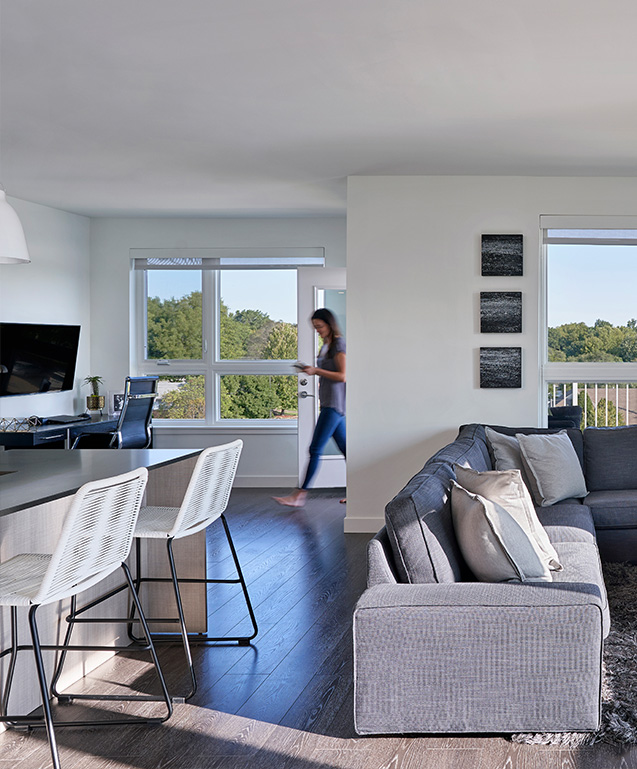 woodside village living room